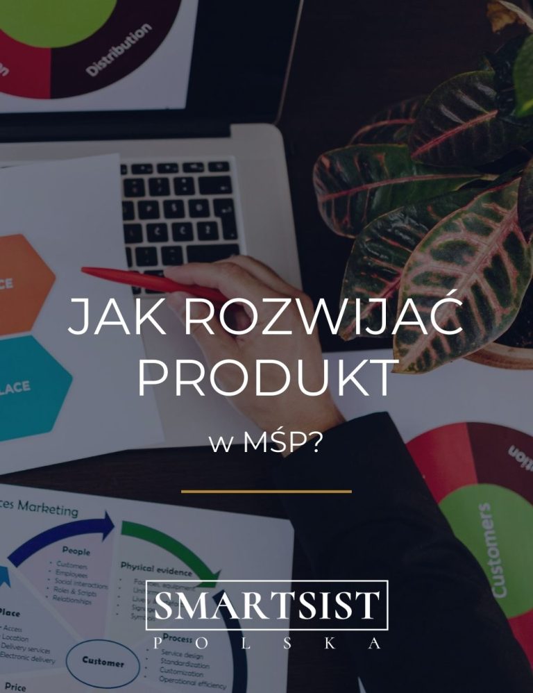 Rozwój produktu w MŚP - przedsiębiorca analizuje dane