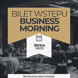 Bilet wstępu na imprezę rekreacyjno-biznesową (Grupa Niebieska) – Warszawa